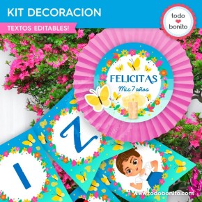 Encanto: kit imprimible decoración de fiesta