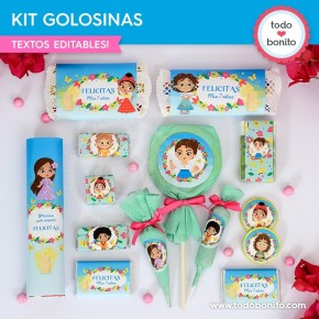 Encanto: kit etiquetas de golosinas