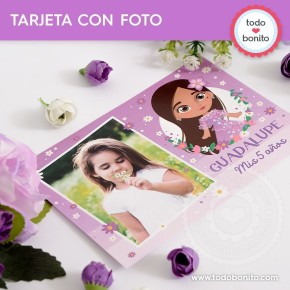 Encanto Isabela: tarjeta con foto