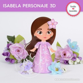 Encanto Isabela: personaje 3D