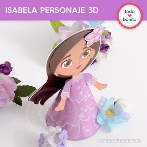 Encanto Isabela: personaje 3D