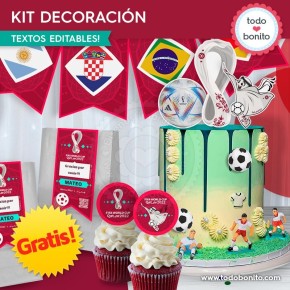 *GRATIS * Kit imprimible Mundial 2022