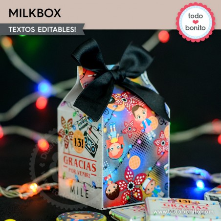 Stranger Things: milkbox