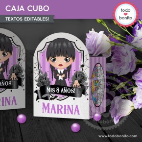 Merlina: caja cubo