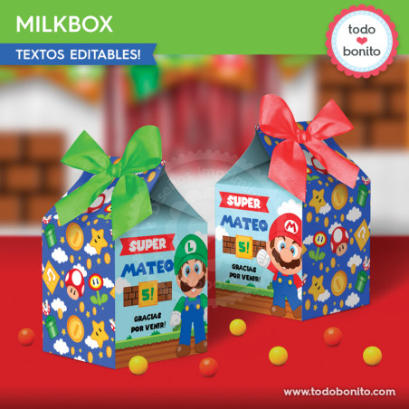 Super Mario Bros: milkbox