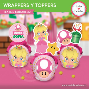 Princesa Peach: wrappers y...