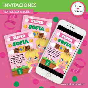 Princesa Peach: invitación...