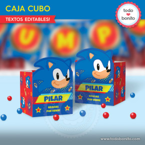 Sonic: caja cubo