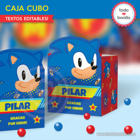 Sonic: caja cubo