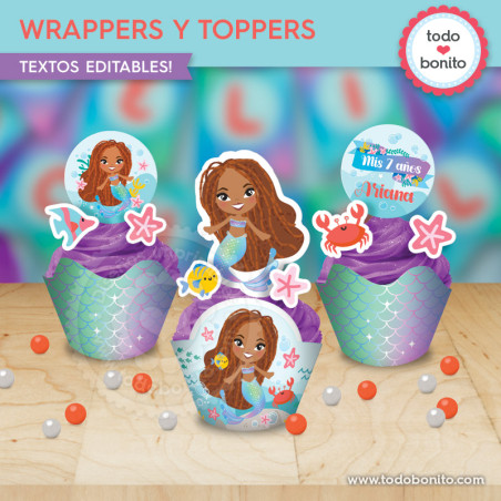 Sirenita nueva: wrappers y...