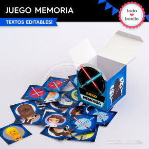 Star Wars:  juego memoria