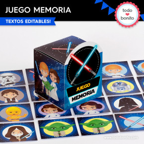 Star Wars:  juego memoria