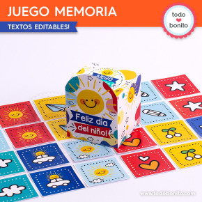 Infantil: juego memoria