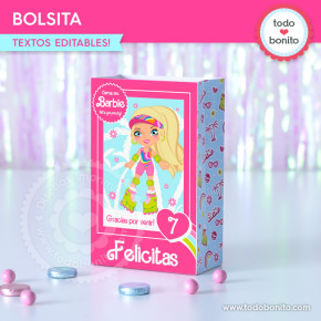 Barbie rollers: bolsa...