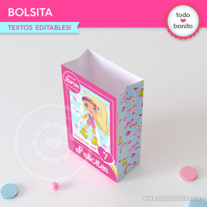 Barbie rollers: bolsa...