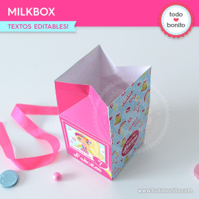 Barbie rollers: milkbox