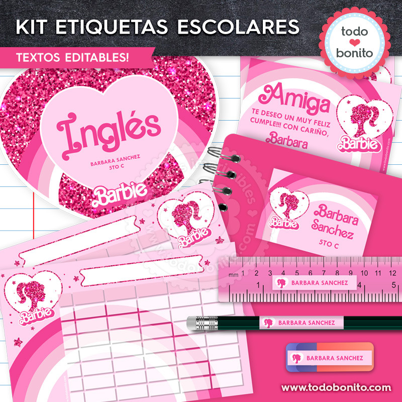 20] Tarjetas de cumpleaños de Barbie gratis para editar, personalizar,  imprimir, enviar…