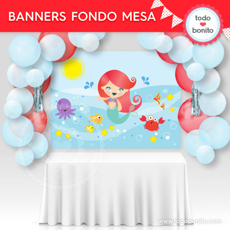 Sirenita: banners para...