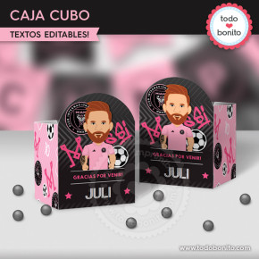 Messi Inter Miami: caja cubo