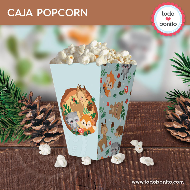 Barbie glitter: caja popcorn