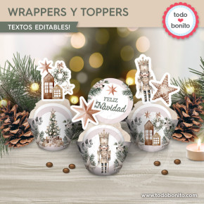 Navidad nórdico: wrappers y...