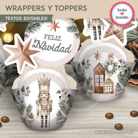 Navidad nórdico: wrappers y...