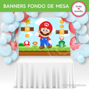 Super Mario Bros: banners para fondo de mesa