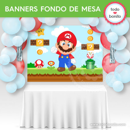 Super Mario Bros: banners...