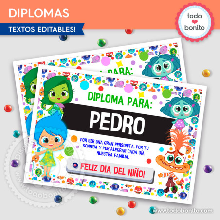 Intensamente 2: diplomas...