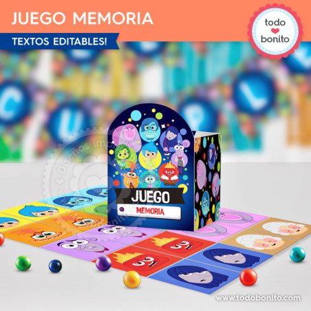 Intensamente 2: juego memoria