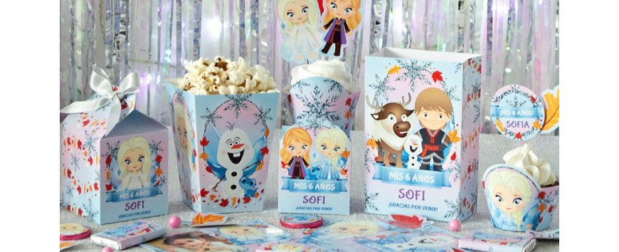 Kits imprimibles de Frozen