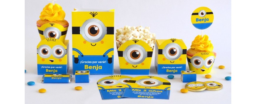 Kits imprimible de los Minions