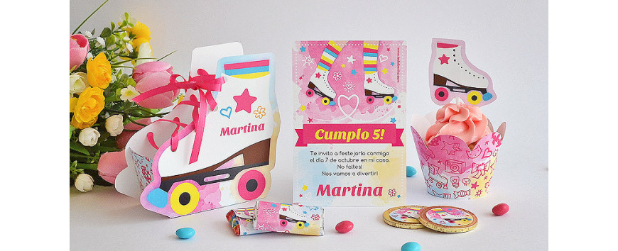 Kits imprimibles de patines