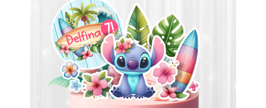 Kits imprimibles de Stitch