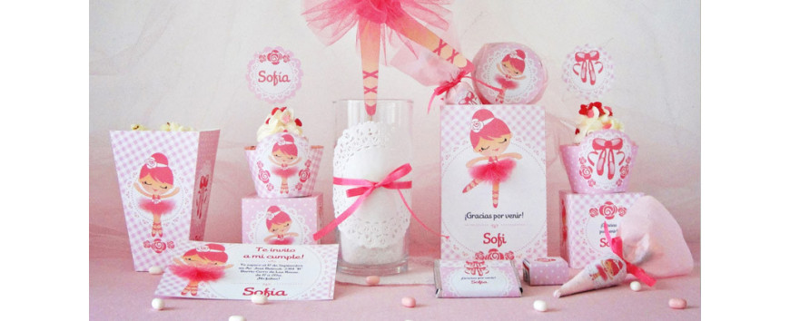 Kits imprimibles de Bailarina