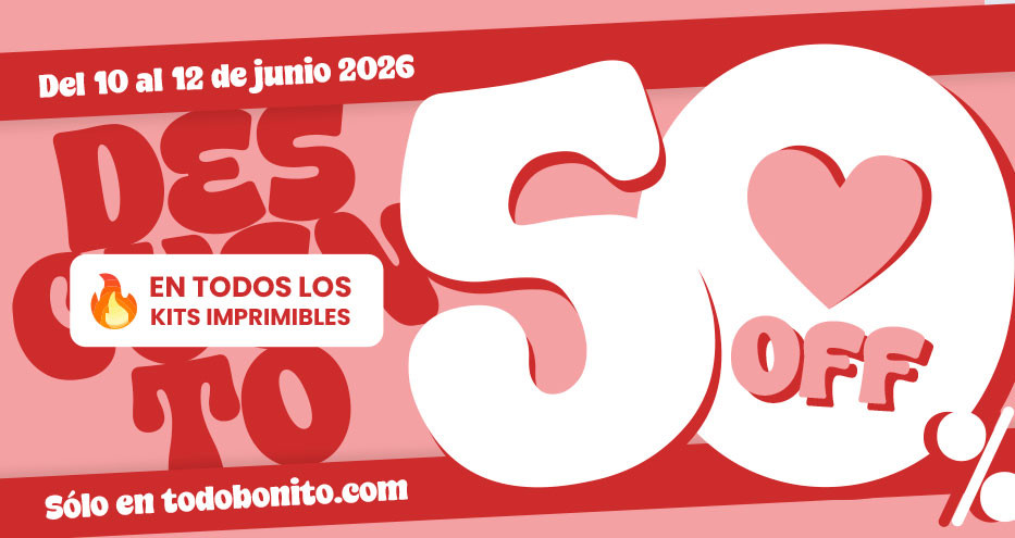 50% OFF! Del 10 al 12 de junio 2026