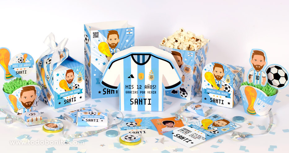 Kits imprimibles Selección Argentina