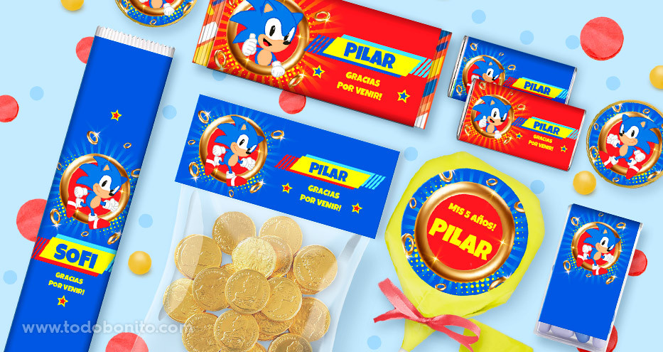 Kits imprimibles Sonic
